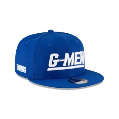 New York Giants Gorra | New Era NFL Logo Mix 9fifty Snapback Cap Mexico - Azules